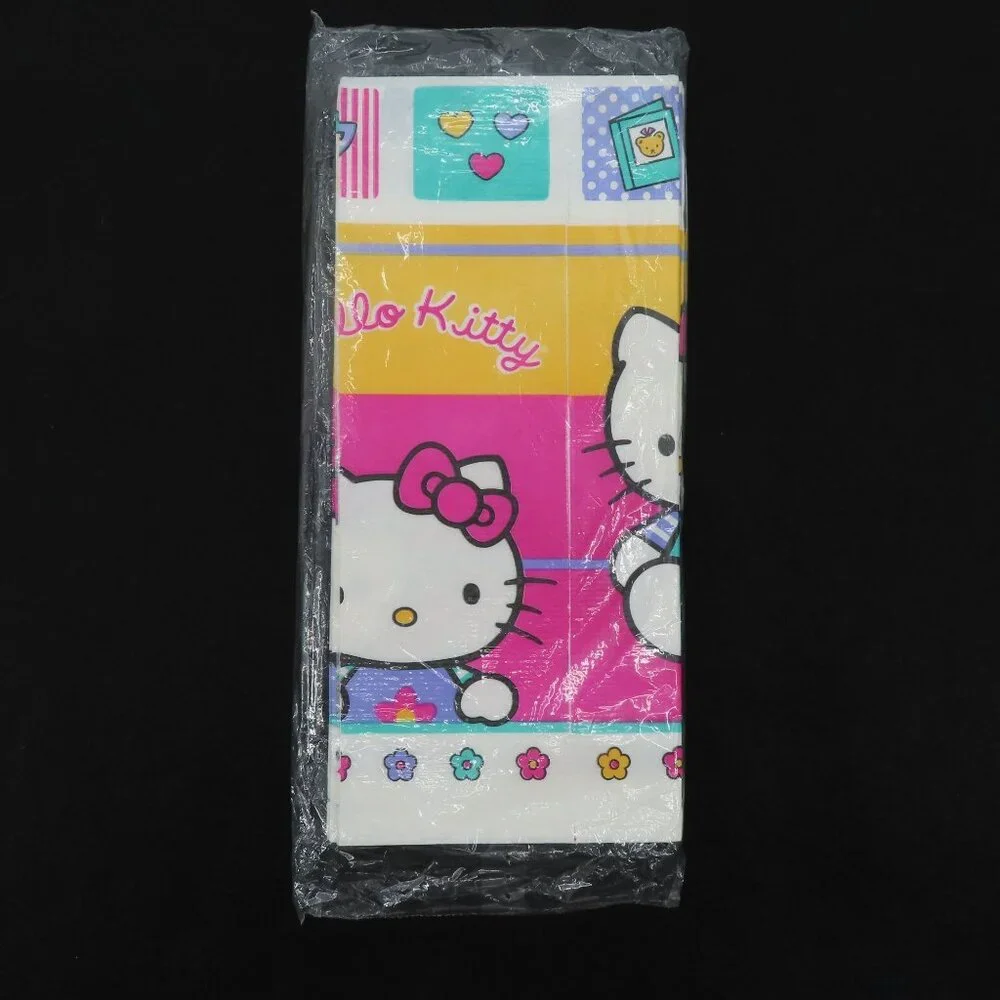 Sanrio Hello Kitty 1999 Party Table Cover 54in x 102in Creative Expressions NEW